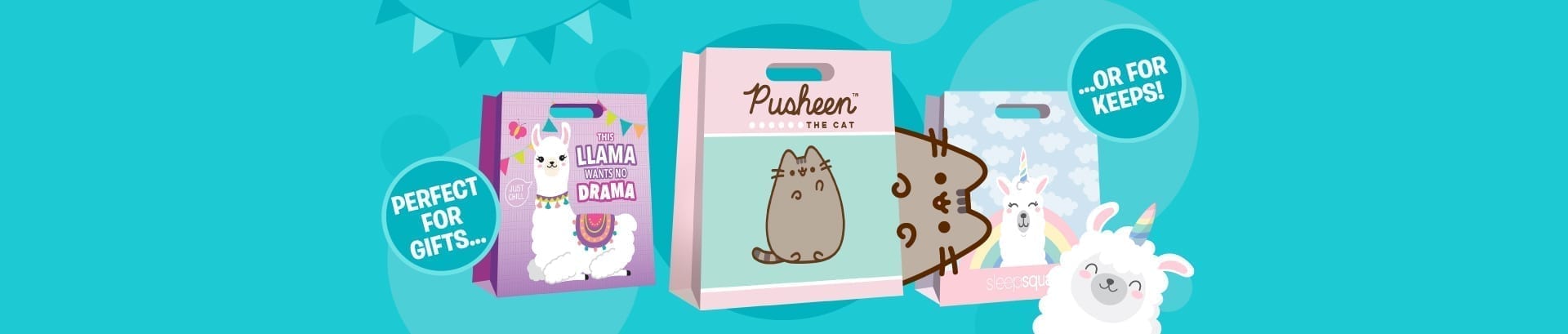 Llama Pusheen Showbags