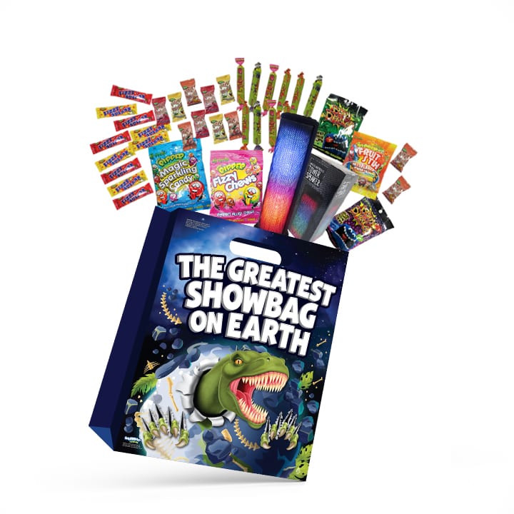 THE GREATEST SHOWBAG ON EARTH Showbags