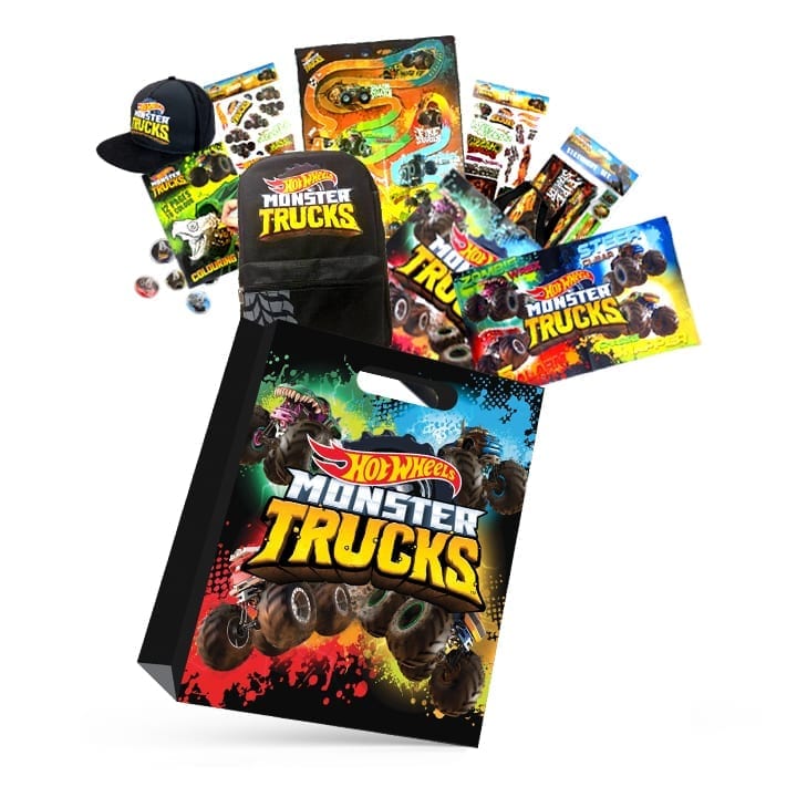 hot wheels monster truck merchandise