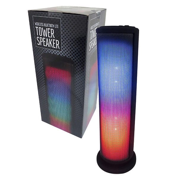 led bluetooth tower speaker