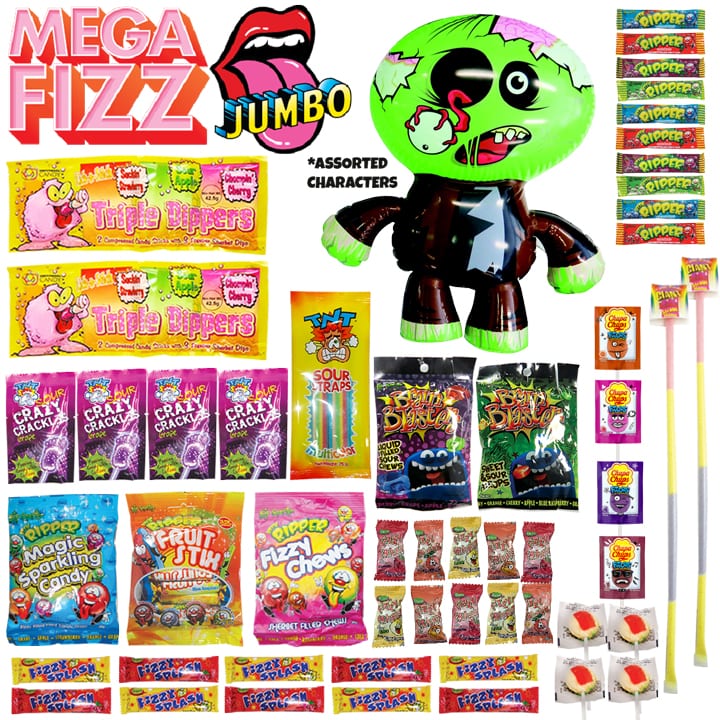 Mega Fizz Jumbo Showbag Shop Confectionery Showbags Online!