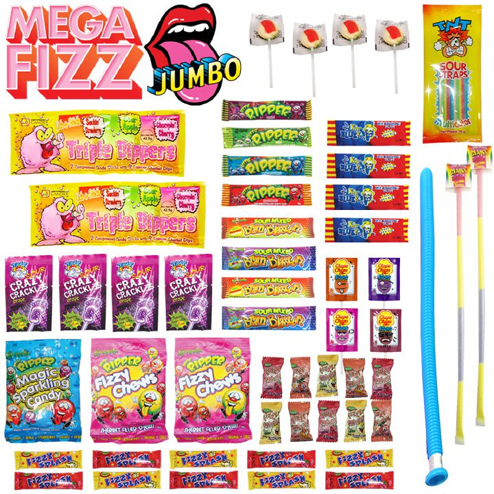 Mega Fizz Jumbo Showbag Shop Confectionery Showbags Online!