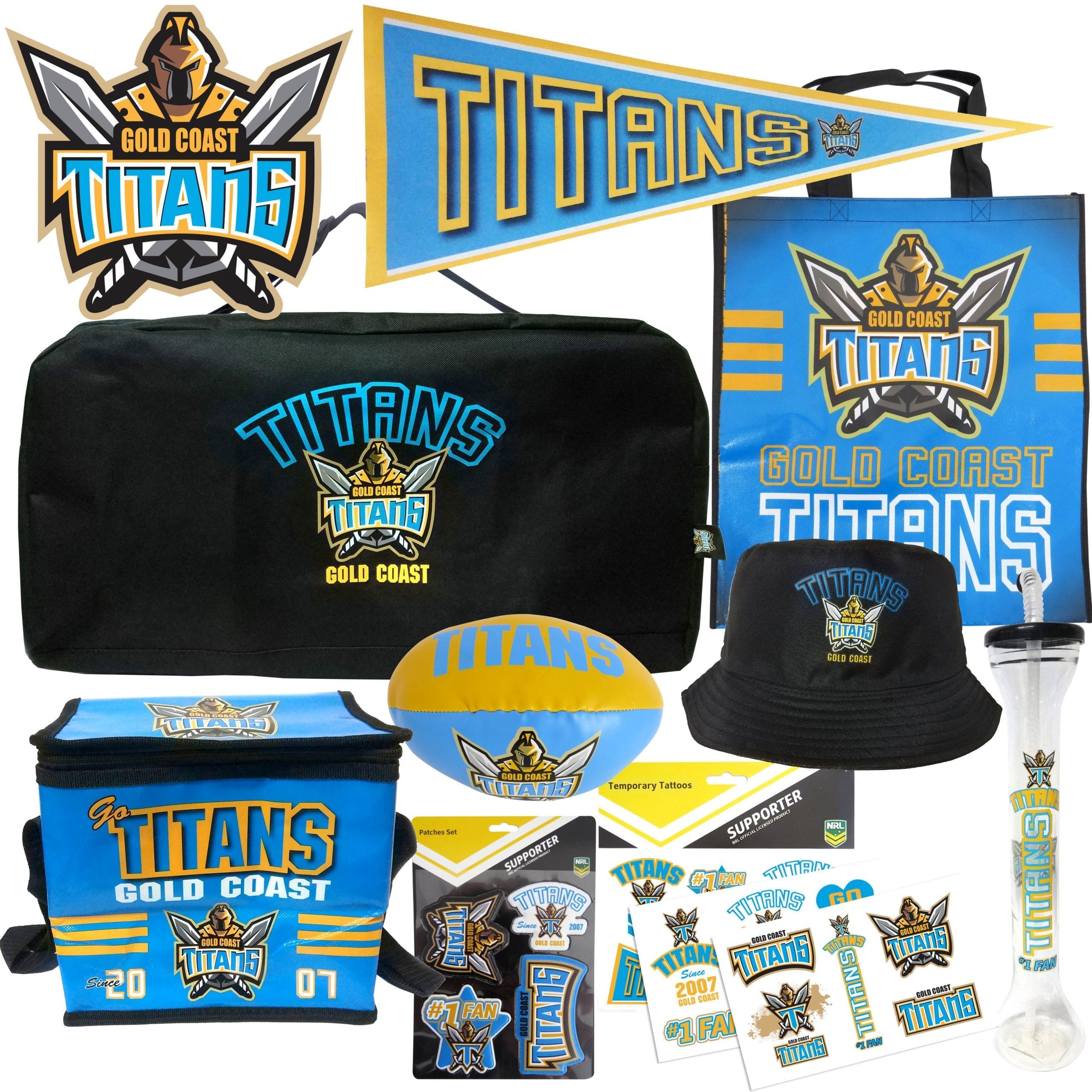 NRL Gold Coast Titans Showbag Official Titans Merchandise