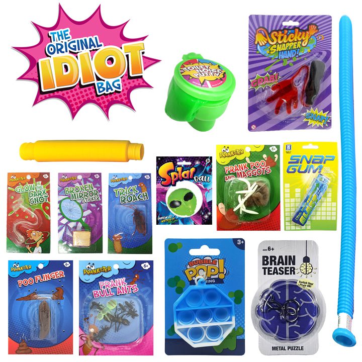 The Original Idiot Showbag | Kids Party Bag Full Of Tricks!