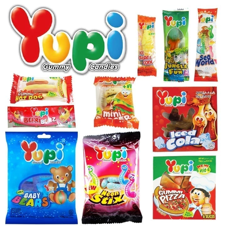Yupi Gummy Bears Showbag Bulk Candy Gummy Bears In A Bag!