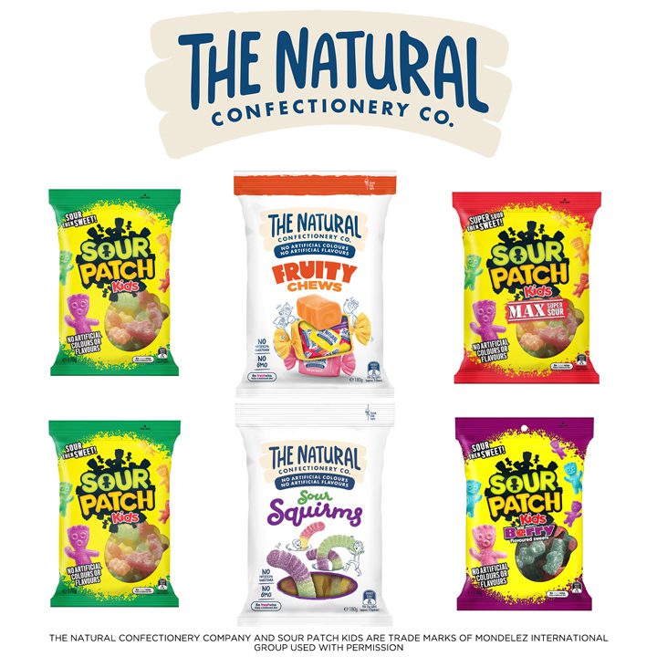 Natural Confectionery Showbag Fruity Chews & Party Mix