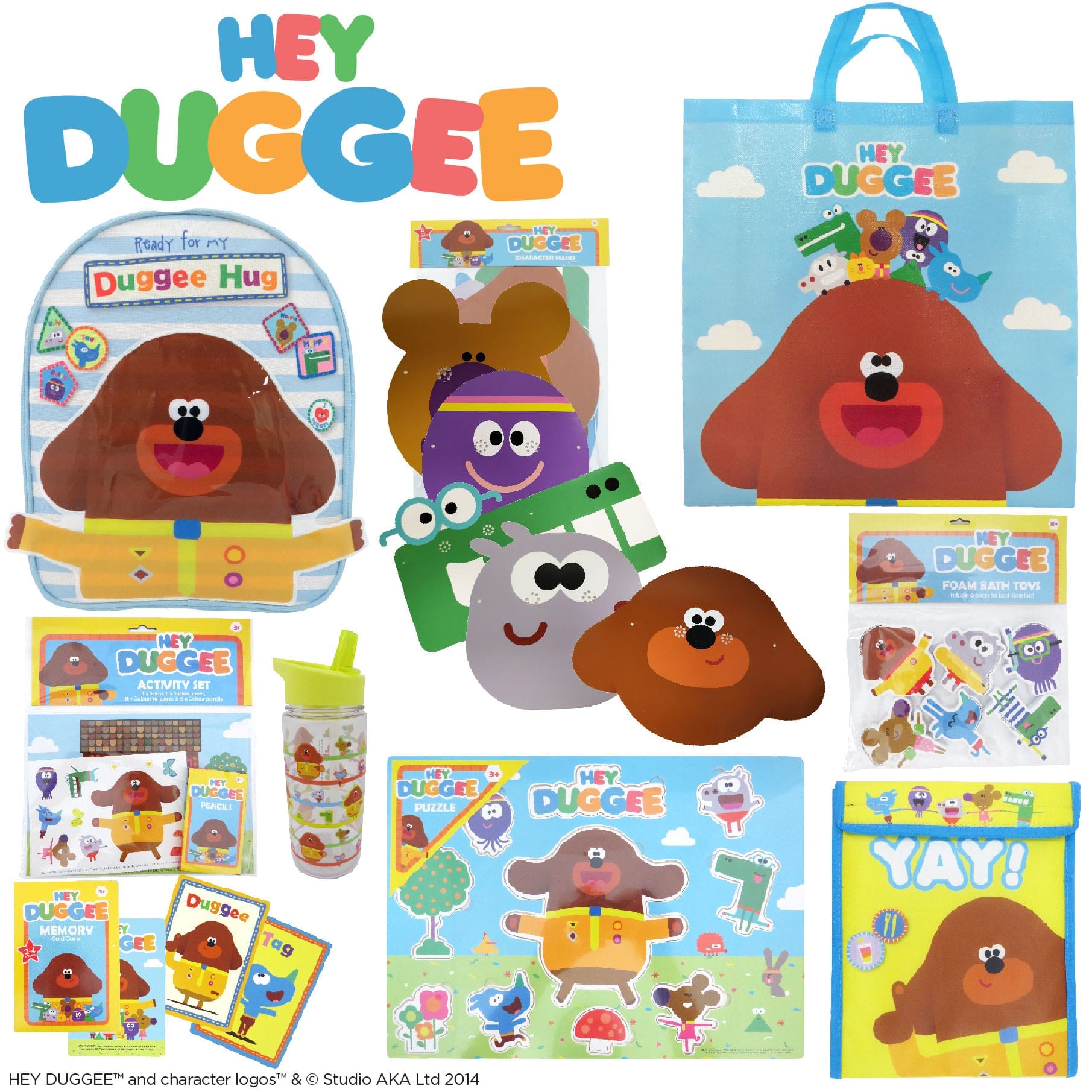 hey duggee bath toys