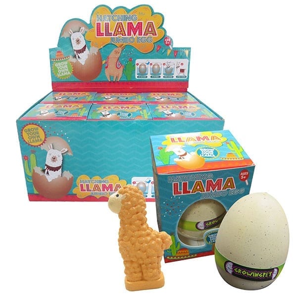 Growing Llama Jumbo Egg Grow Me Toy Llama, Just Add Water