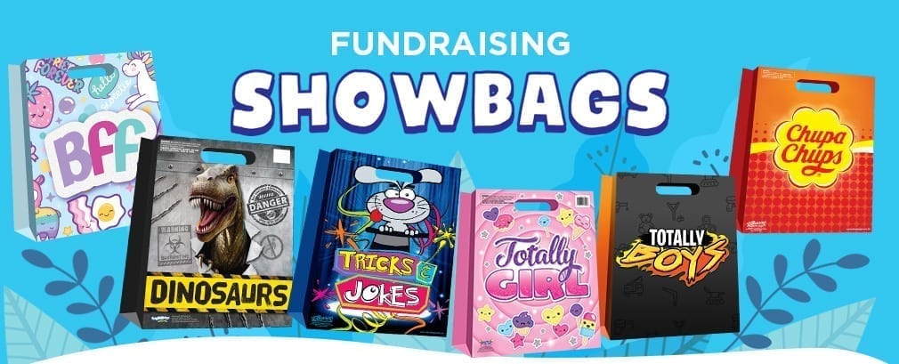 Fundraising Showbags Header