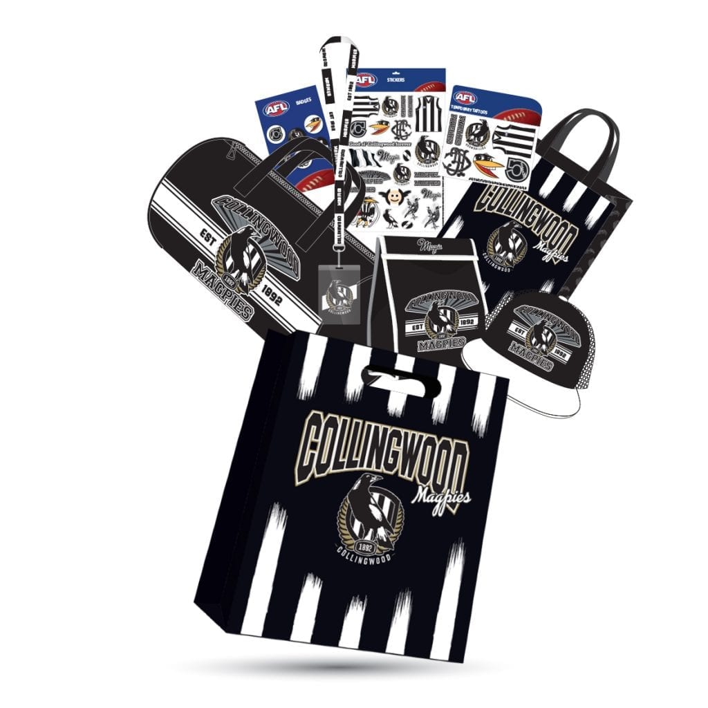Collingwood Magpies Showbag AFL Merchandise Online Fast Delivery!