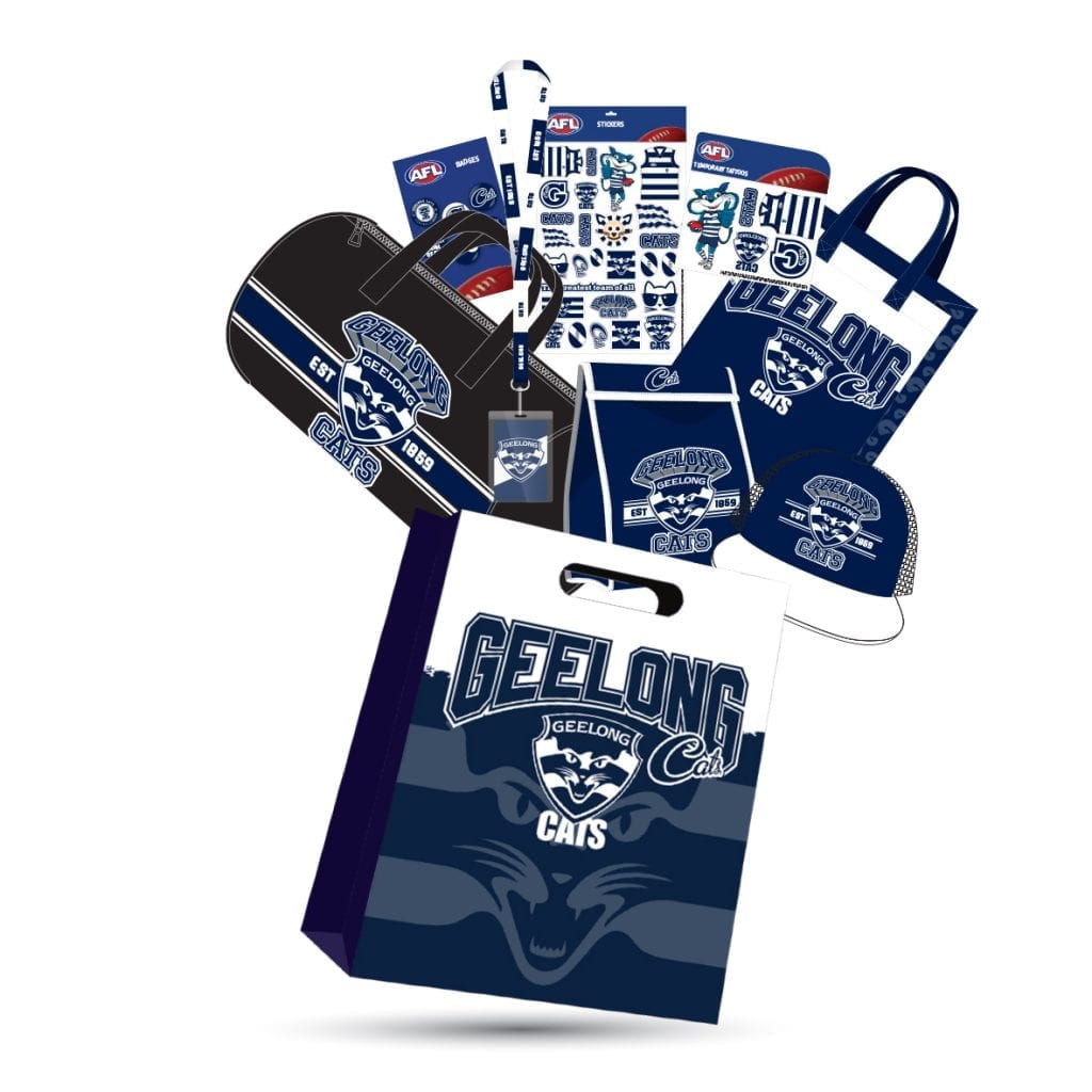 AFL Geelong Cats Showbag Official Merchandise Online Fast Delivery!