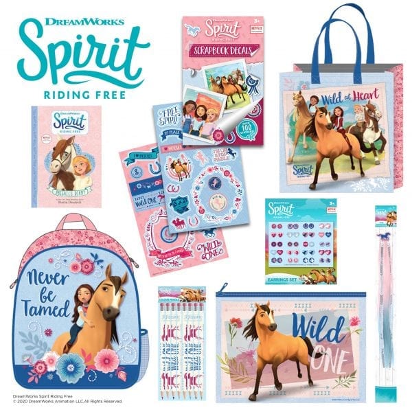 Spirit Riding Free Showbag Toys Merchandise Accessories Stationery Products