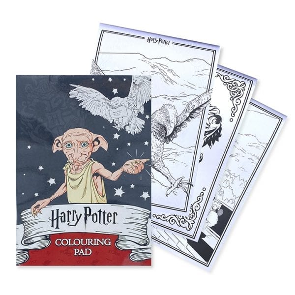 Harry Potter Classic Colouring Pad Colour in pages Stationery