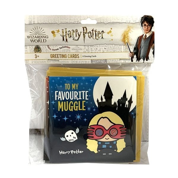 Harry Potter Charms Greeting Cards Stationery Gift Merchandise