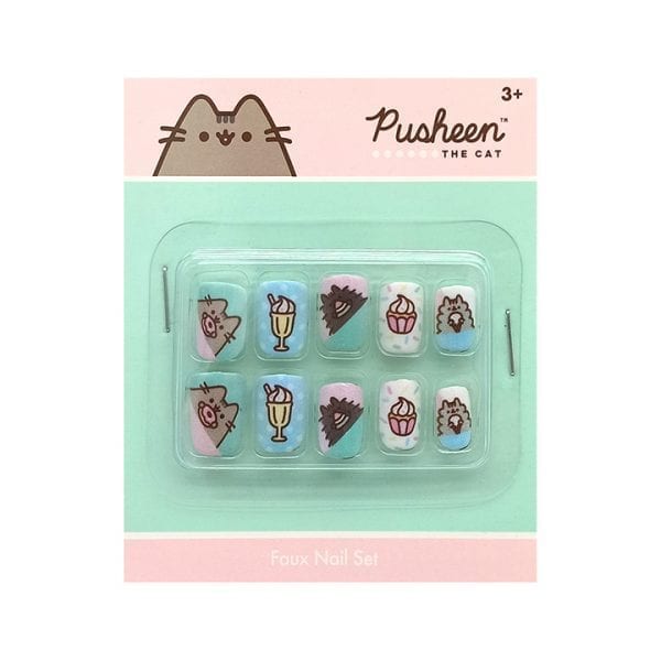 Pusheen Faux Nails Fake Stick on toys merchandise product