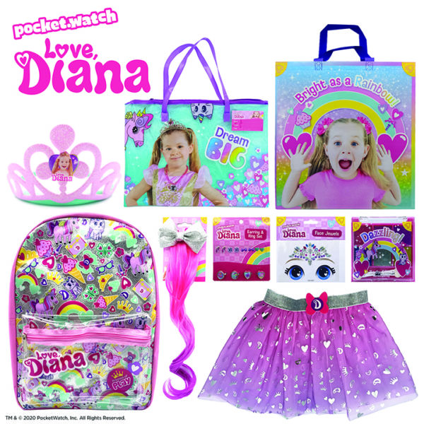 LOVE DIANA SHOWBAG MERCHANDISE PRODUCT ITEM STATIONERY