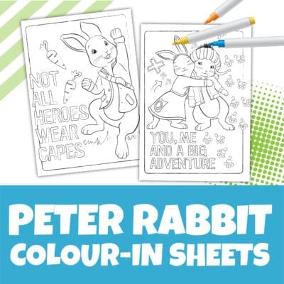 peter rabbit coloring sheet