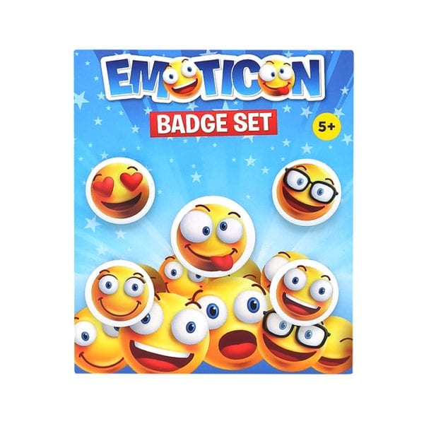 Emoticon Mini Showbag Badges