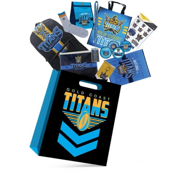 NRL Titans Showbag merchandise toy product stationery accessories bag