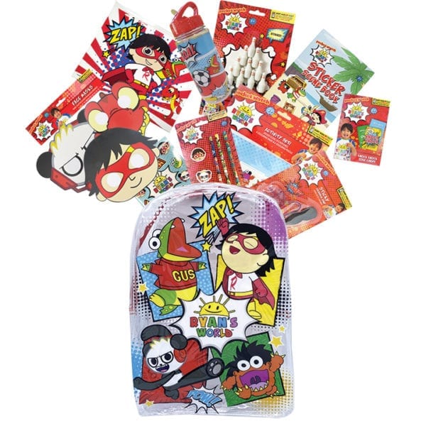 Ryans World Showbag Toys Merchandise Product Stationery Activity Bag