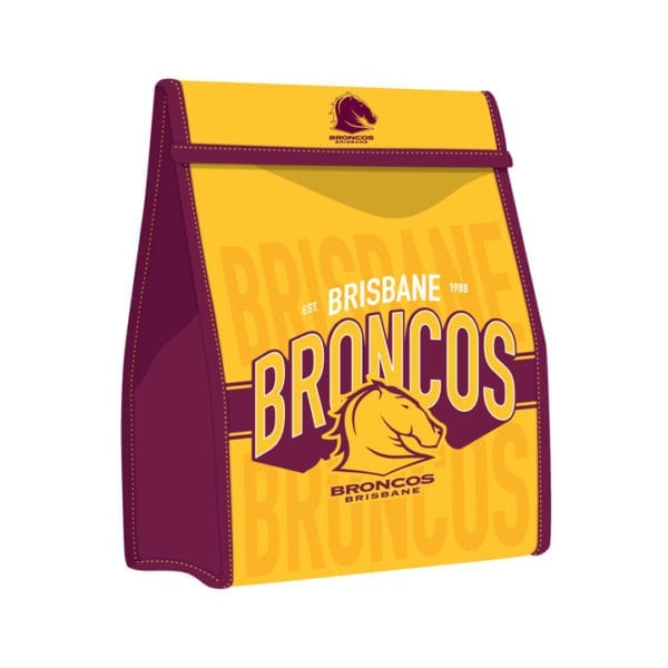 NRL Brisbane Broncos Showbag Merchandise Object Product Stationery Bag Backpack Accessory