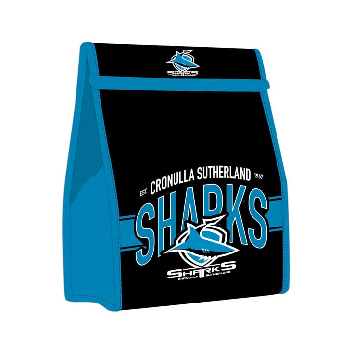 Cronulla Sharks NRL Insulated Cooler Carry Shopping Grocery Bag Reusable Gift 