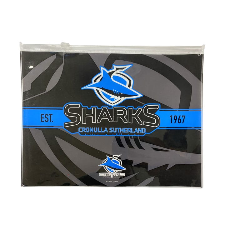 Cronulla Sharks NRL Neoprene Cooler Bag Shopping Grocery Reusable Gift 