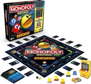monopoly arcade pac man board game