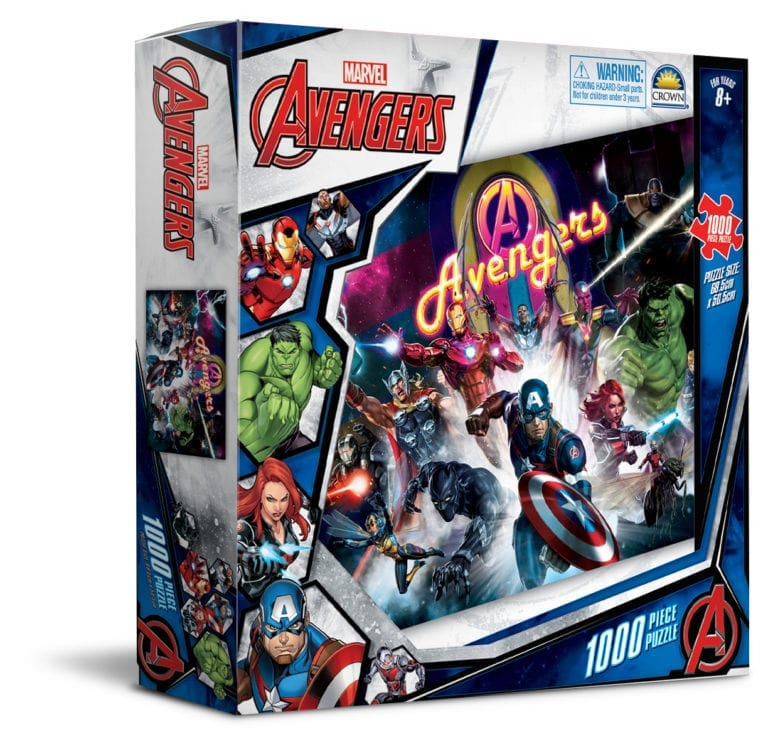 The Avengers 1000Pce Puzzle Assorted Showbags