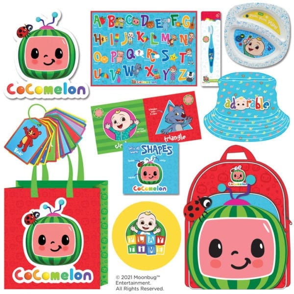Red Cocomelon Activity pack | Showbag | Toys Merchandise Pre-school supplies toddler
