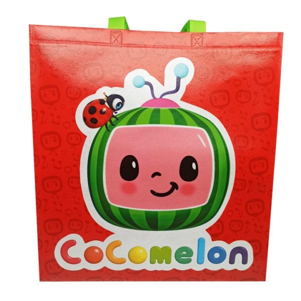Red Merchandise Cocomelon tote bag