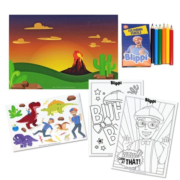 Blippi Activity Pack Merchandise toys stationery