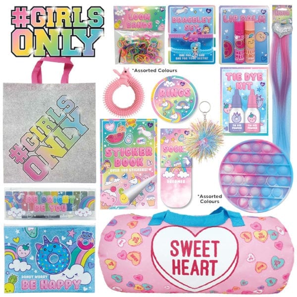 Girls Only Showbag Accessories