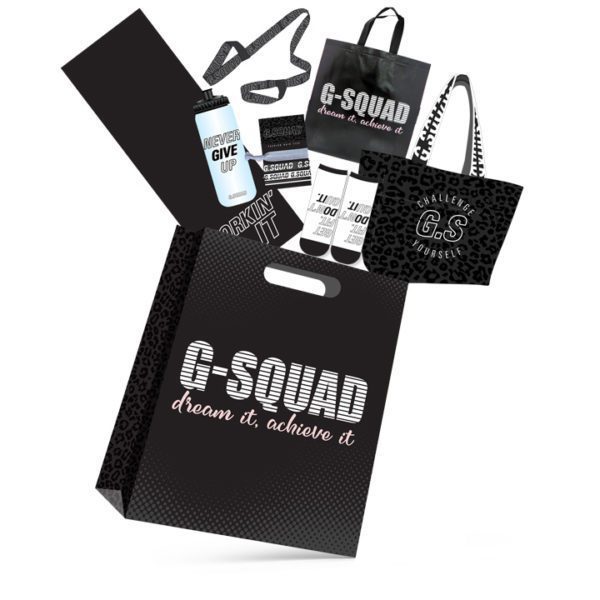 G-Squad Showbag Fashion Fitness Product Work Out Gear