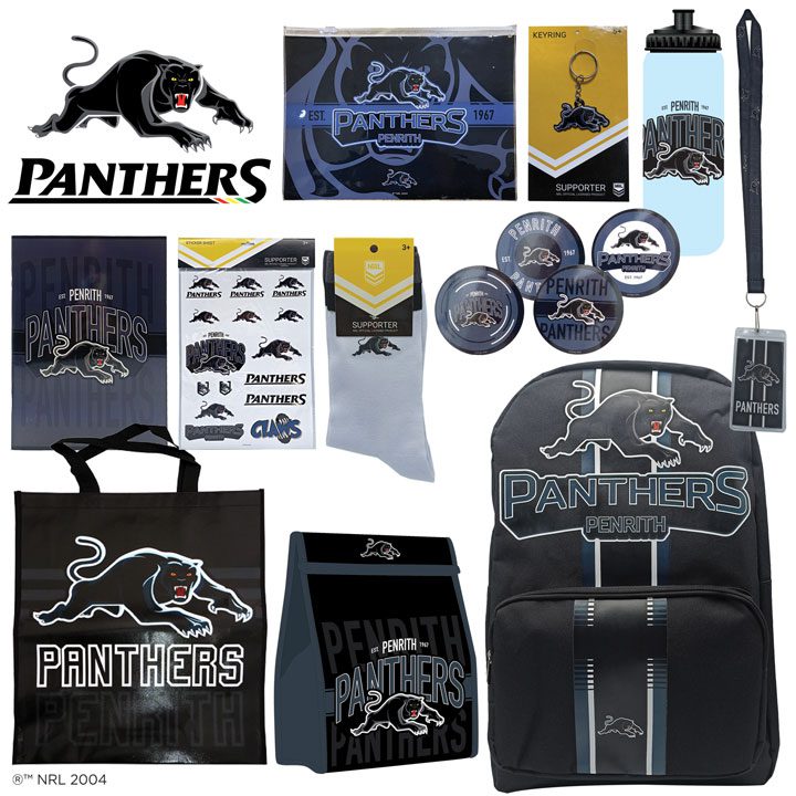 NRL Penrith Panthers Showbag NRL Fan Gear Shop Online, Fast Delivery!