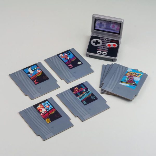 NES Cartridge Coasters Nintendo Merchandise