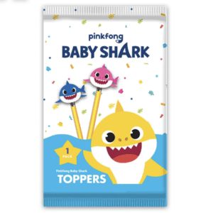 baby shark pencil topper