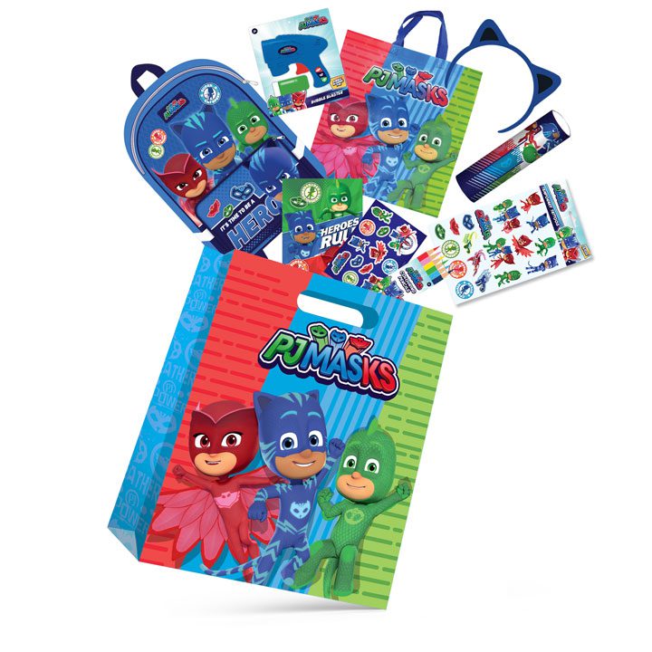 PJ Masks Showbag  PJ Masks Toys, Merch, backpack & More In A Bag!