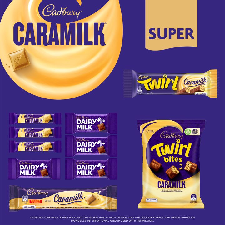 Cadbury Caramilk Superbag | Cadbury Showbags