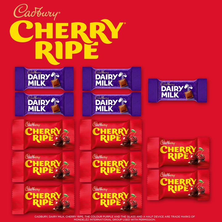 Cherry Ripe Showbag Shop Cadbury Chocolate, Fast Delivery & AfterPay!