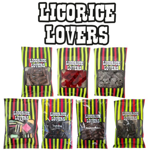 Licorice Lovers Showbag Licorice Showbags