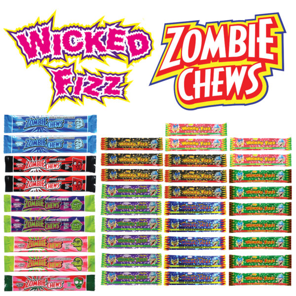 Wicked Fizz Zombie Chews Showbag - Image 2