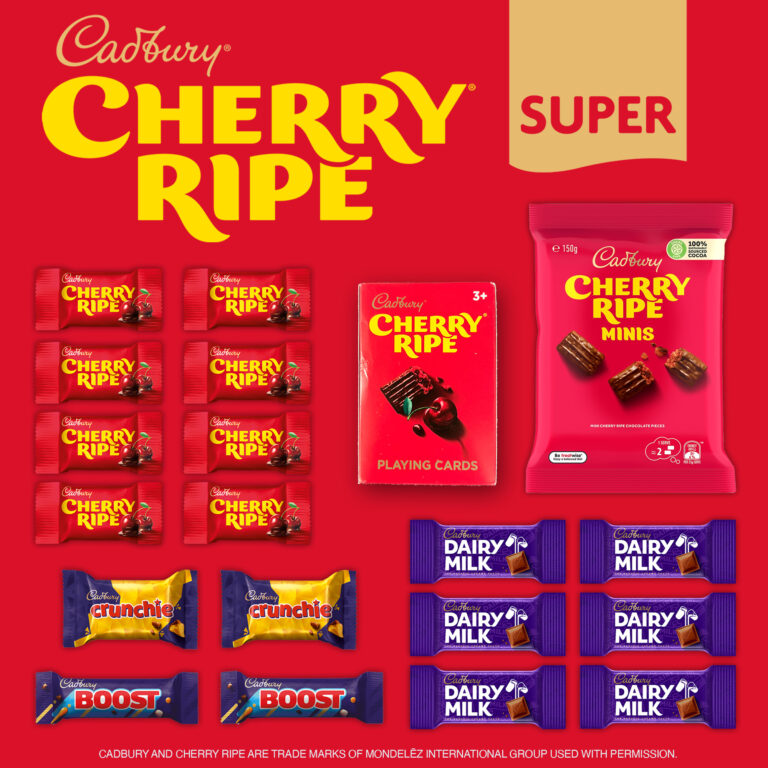 Cherry Ripe Superbag | Bulk Cadbury Chocolate Online - Fast Delivery!