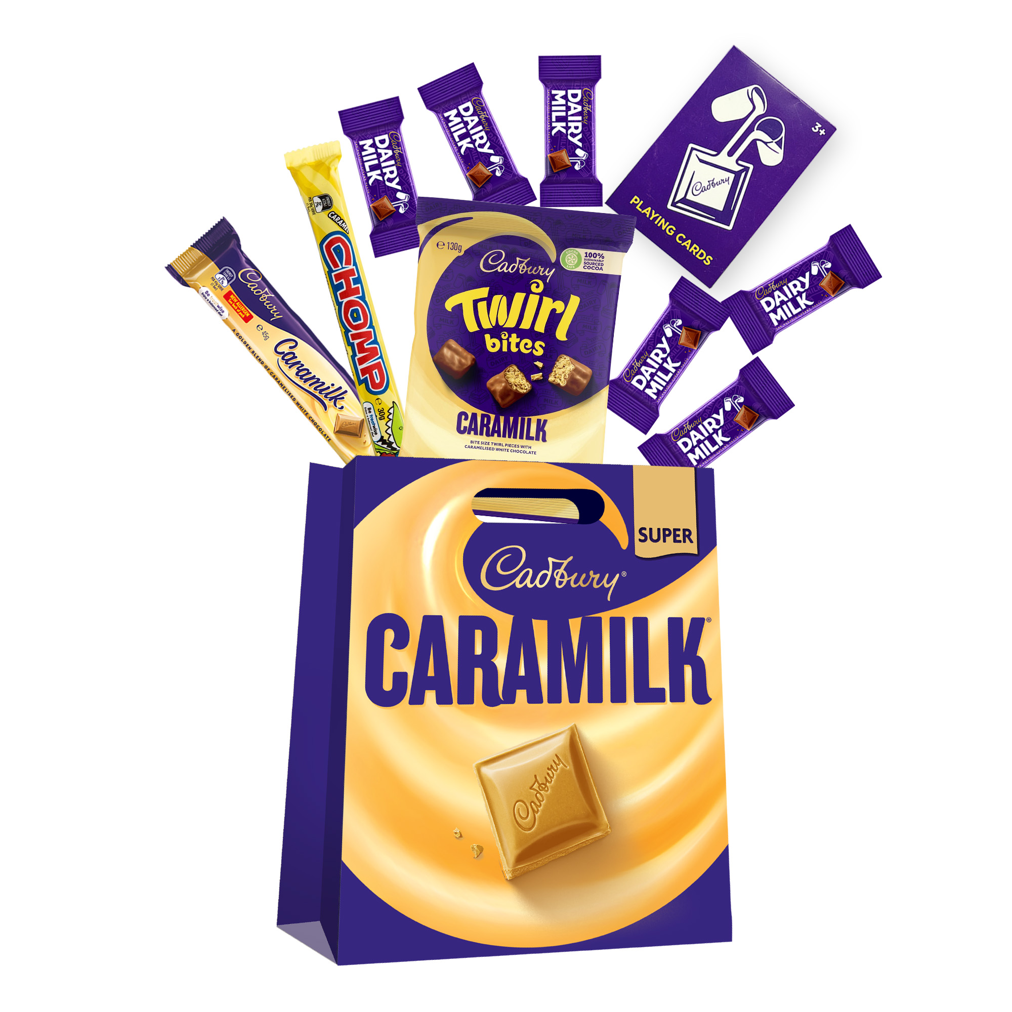 Cadbury Caramilk Superbag