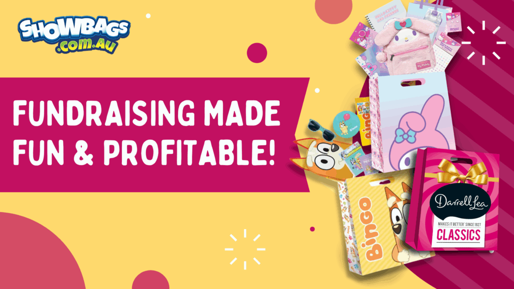 fundraising ideas for schools in Australia - Showbags for Maximum Returns