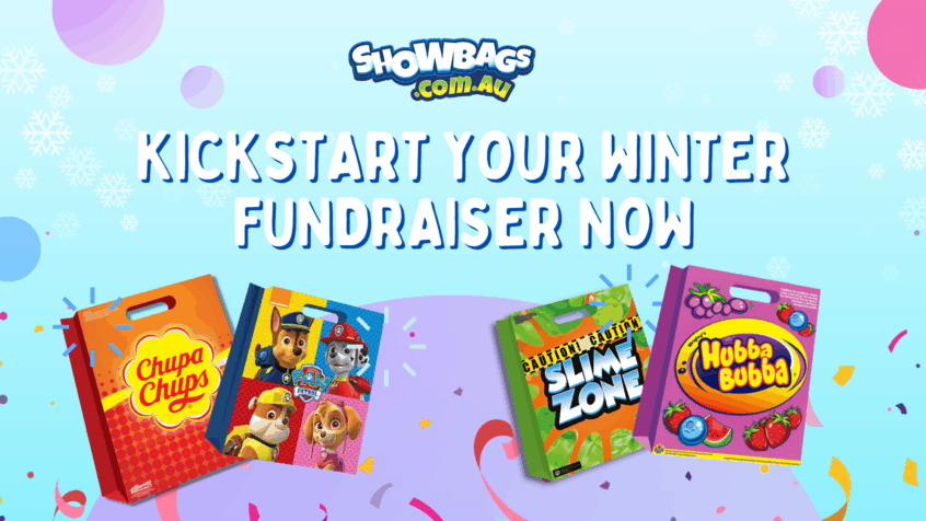 Winter fundraising with Showbags for Australian schools and community groups