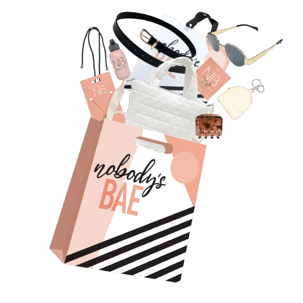 Nobody’s Bae Showbag Australia with trendy gifts and accessories