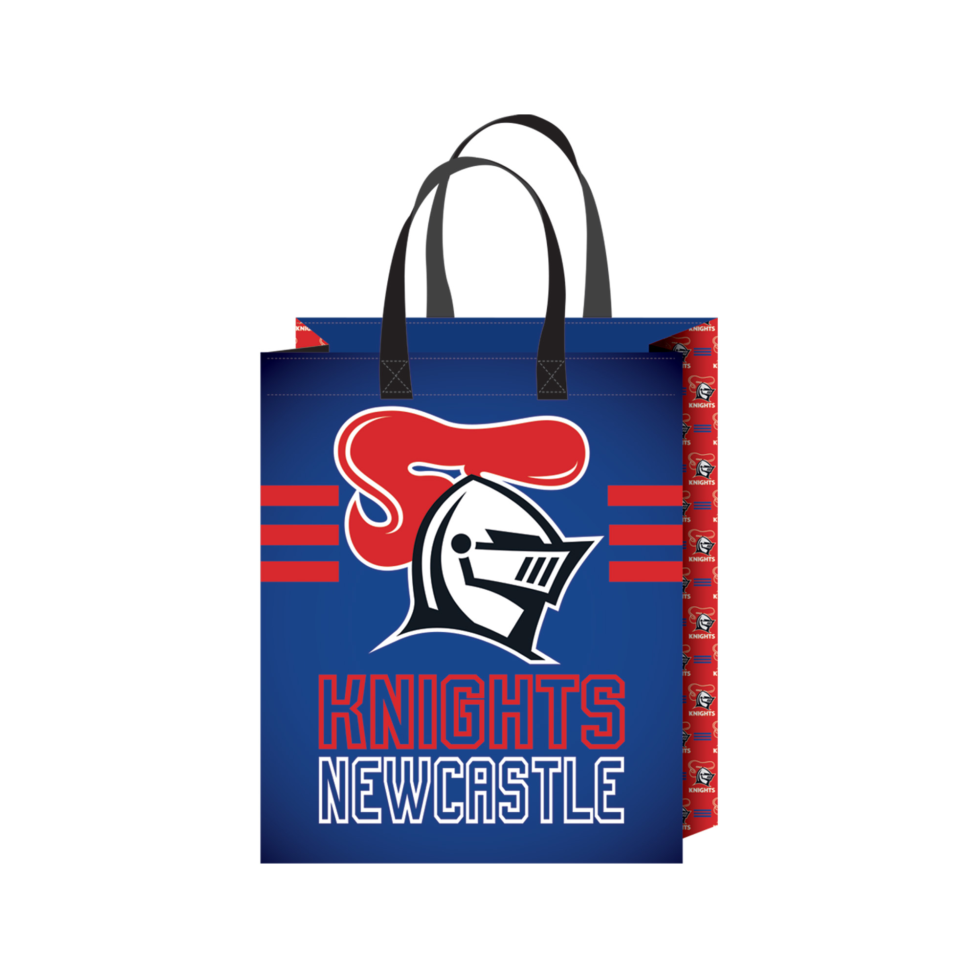 Newcastle Knights cooler bag with helmet logo