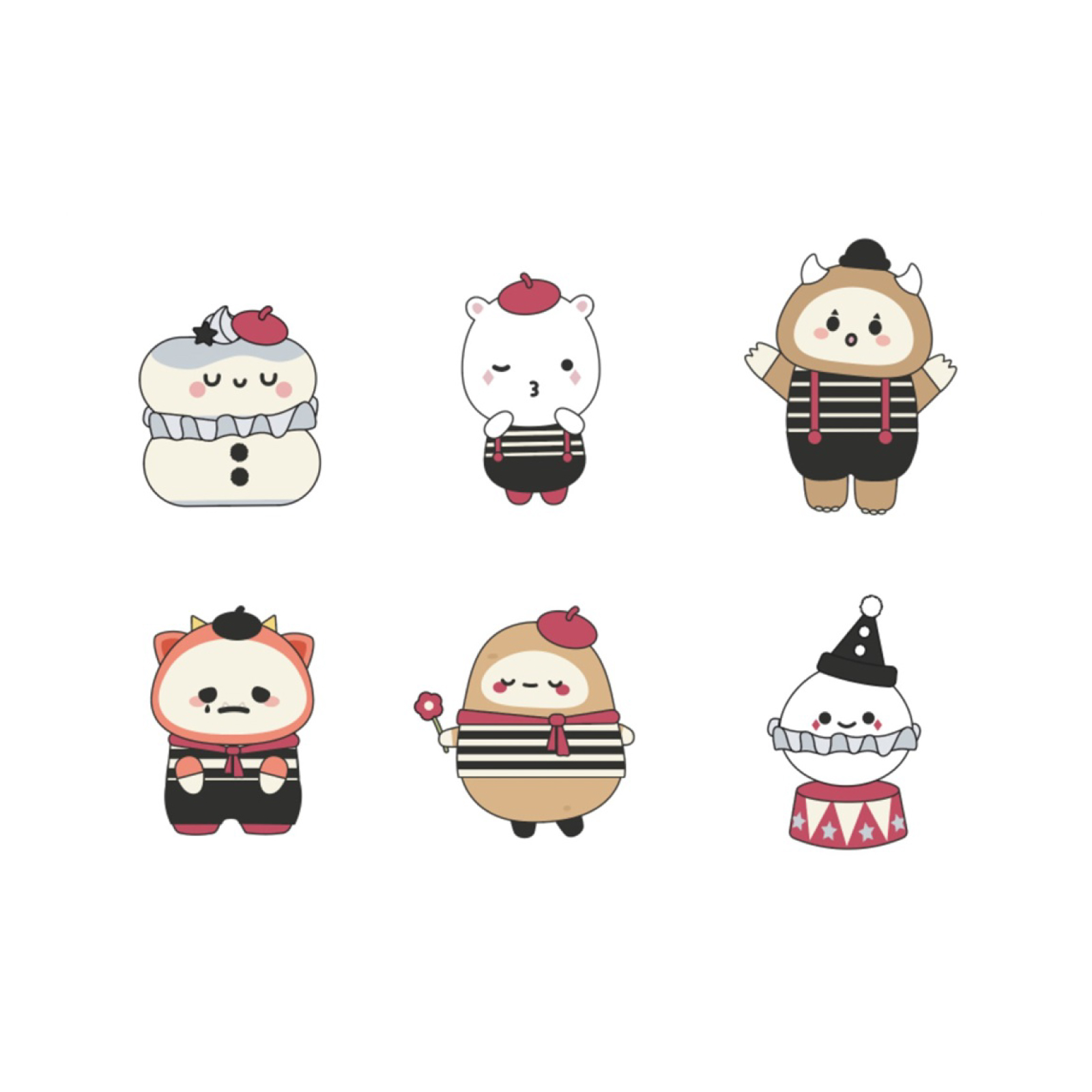 Smoko Friends Mimes Blind Box - Image 2