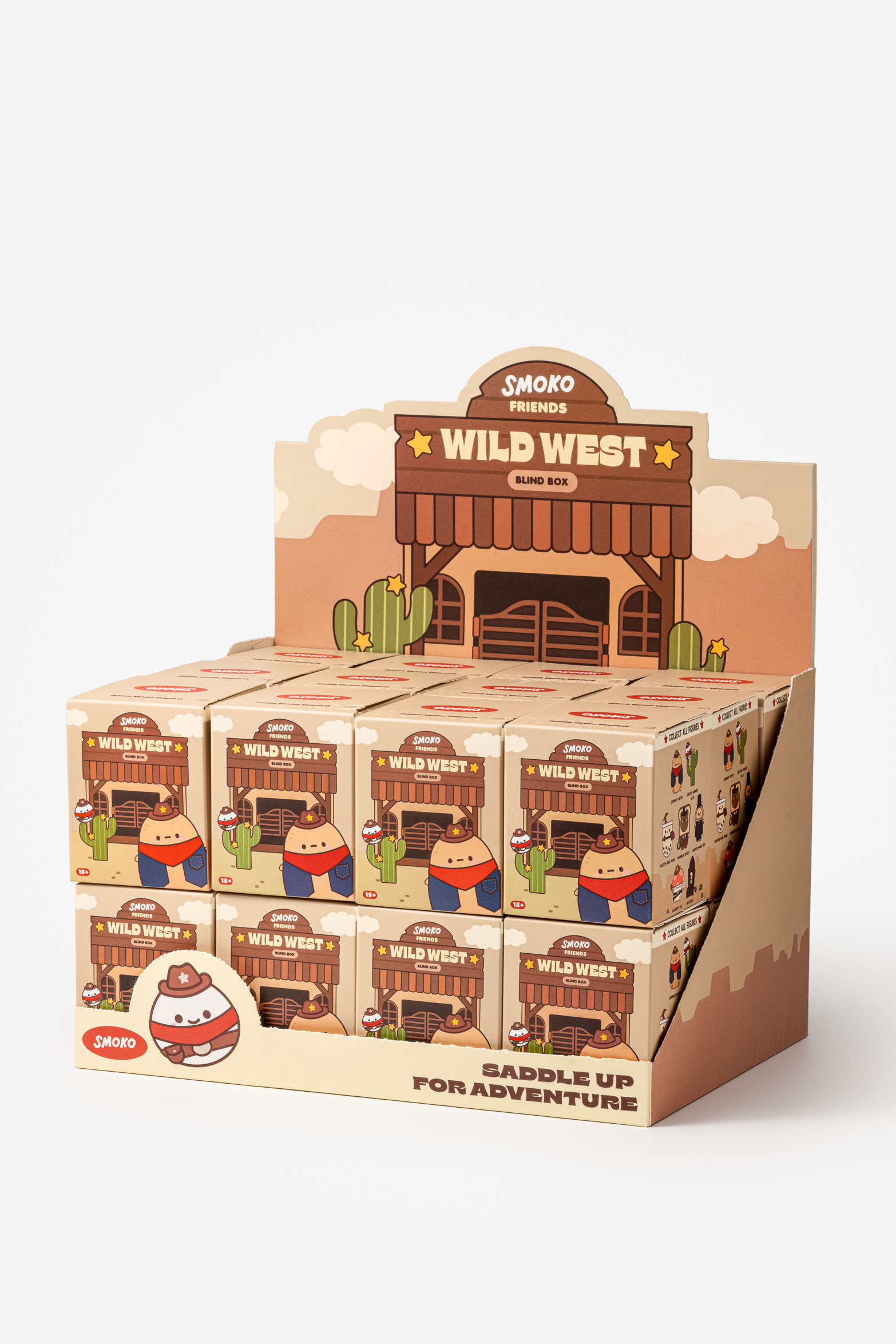 Smoko Friends Wild West Blind Box Figure - Image 3